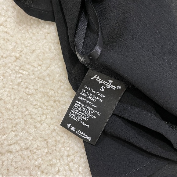 Beaded X cami tank in black - Picture 4 of 4